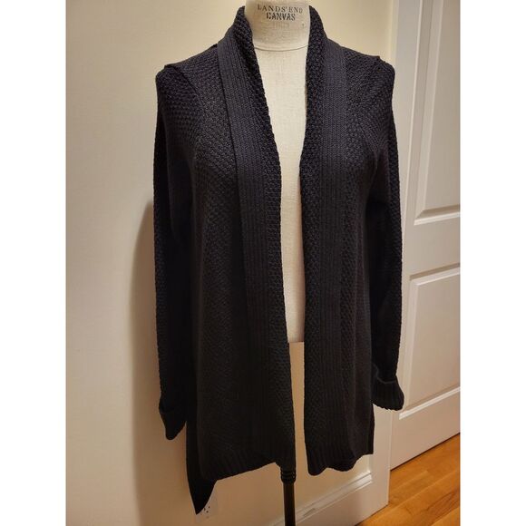 Talbots NWT Women's Long-Sleeve Black XL Cardigan CA#23147 - Picture 1 of 11